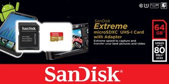 Najszybsza na świecie karta microSDXC od SanDisk