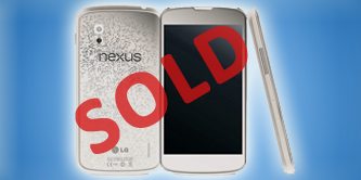 Koniec szans na zakup białego Nexusa 4