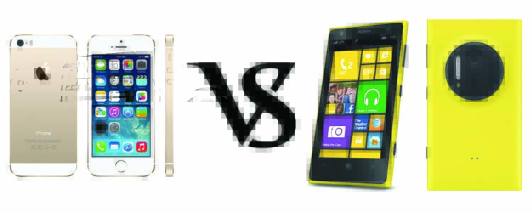 Porównanie: Lumia 1020 vs. iPhone 5s (wideo)