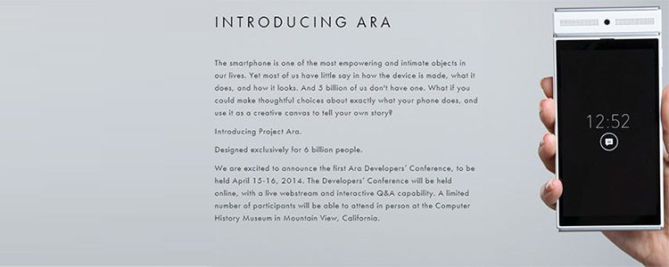 Projekt Ara – na kwietniowej konferencji Google opowie więcej o modularnym smartfonie