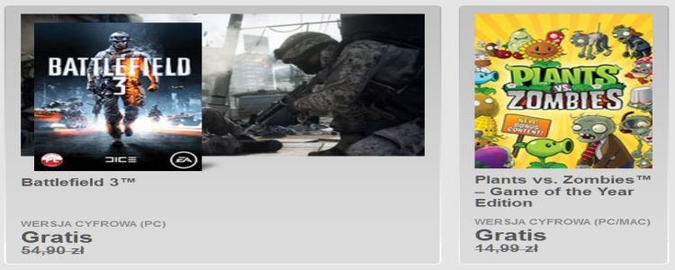 Battlefield 3 – nową darmową grą na platformie Origin