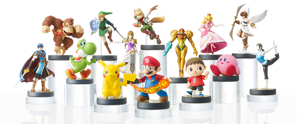 Nintendo ogłosiło pierwsze 12 figurek Amiibo