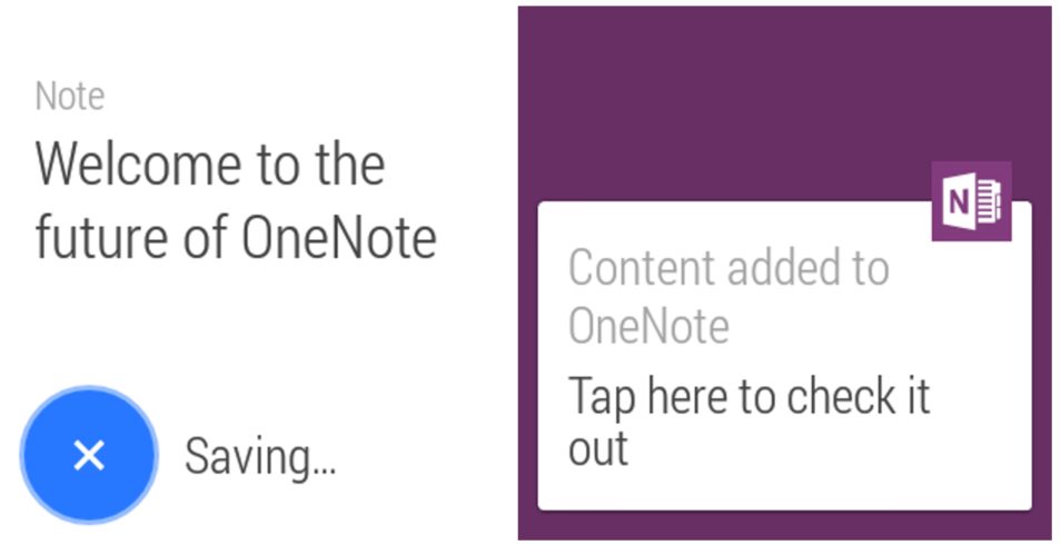 OneNote dla Android Wear – Microsoft coraz bardziej otwiera się na konkurencyjne platformy