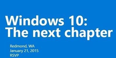 Już 21 stycznia odbędzie się konferencja Microsoftu poświęcona Windows 10