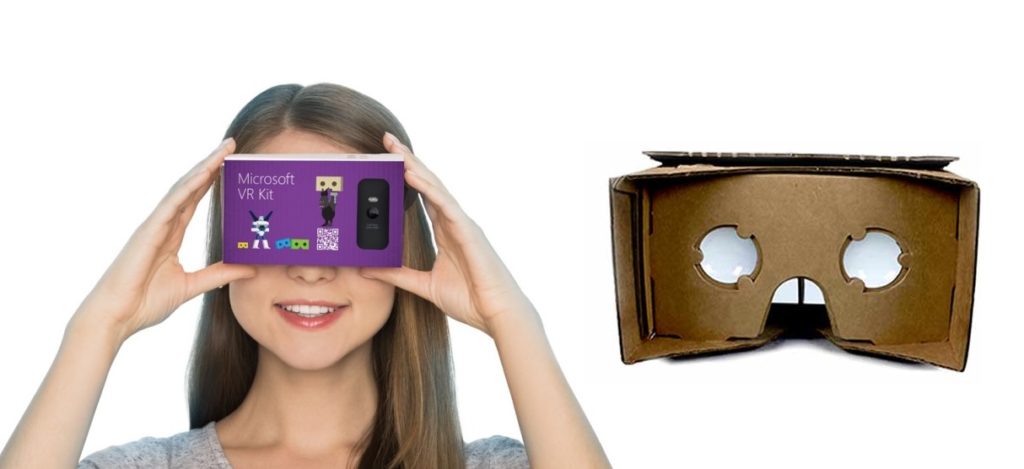 Headset VR — Kartonowe gogle 3D od Microsoftu