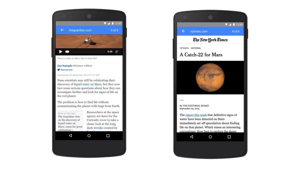 Accelerated Mobile Pages — dzięki Google mobilne strony będą wczytywać się błyskawicznie