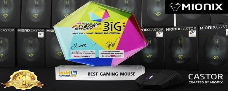 Mionix Castor z tytułem najlepszej myszki gamingowej