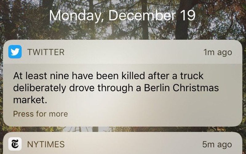 Twitter testuje nową funkcję –wszystko przez tragedię w Berlinie