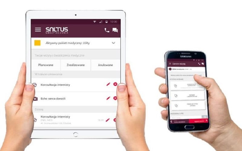 Wystartowała aplikacja SALTUS Zdrowie, umów wizytę u lekarza nawet w 4 sekundy!