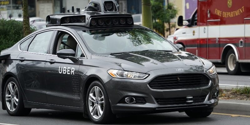 Autonomiczne auto Uber
