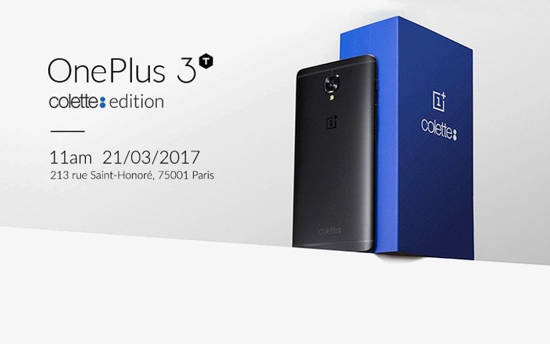 OnePlus 3T Colette Edition to kpina