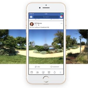 Zdjęcia sferyczne stworzysz bezpośrednio w aplikacji Facebooka
