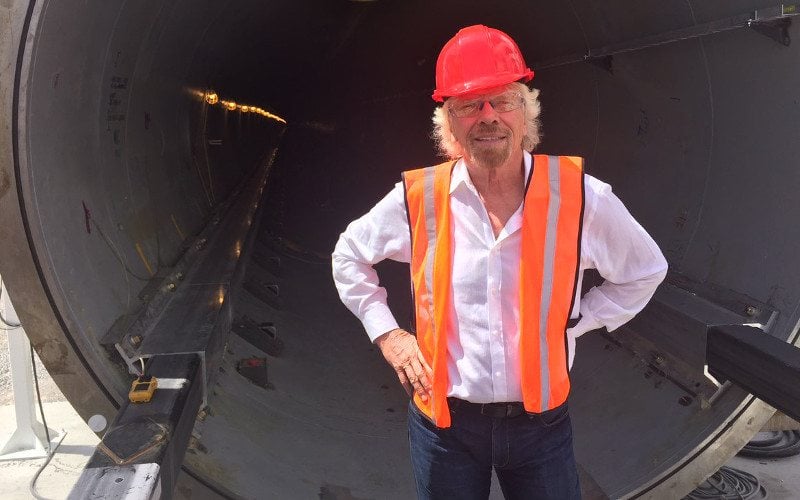 Richard Branson inwestuje w Hyperloop One