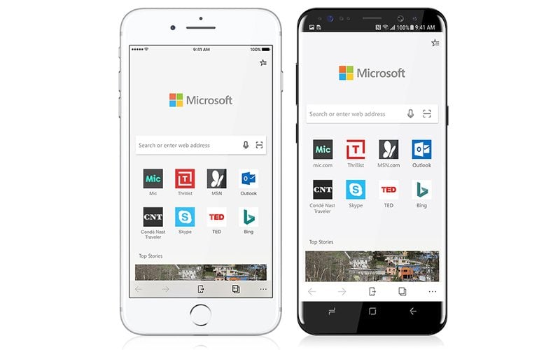 Microsoft Edge na Androida i iOS wyszedł z bety