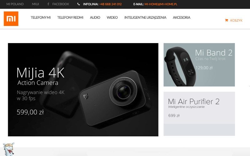 Autoryzowany sklep internetowy Xiaomi w Polsce!