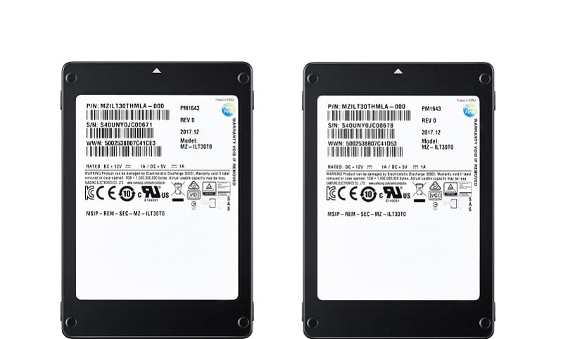 Samsung rozpoczyna produkcję najpojemniejszych dysków SSD – 30,72 TB