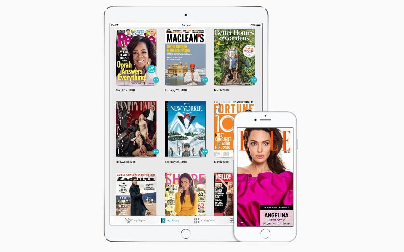 Apple przejmuje Texture oferujące cyfrowe czasopisma