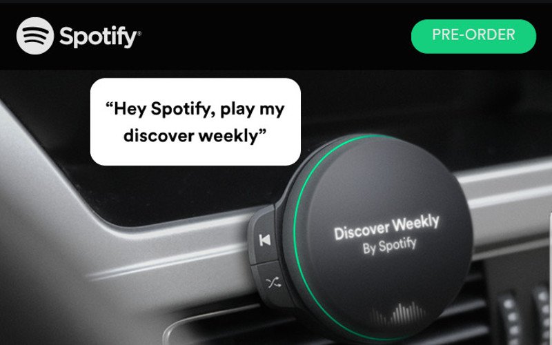 24 kwietnia Spotify pokaże nam swoje urządzenie. Kierowcy będą wniebowzięci