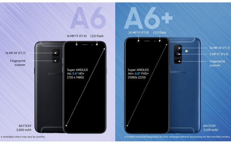 Samsung Galaxy A6 i A6+
