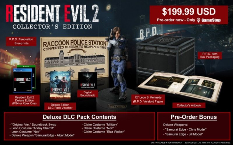 Edycja kolekcjonerska Resident Evil 2