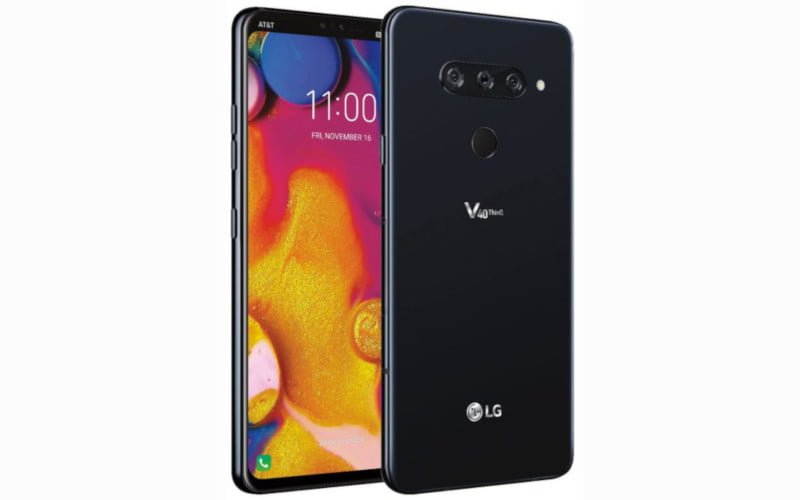 LG V40 ThinQ na oficjalnej grafice