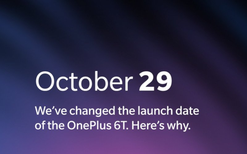 OnePlus 6T i powody przesunięcia premiery o jeden dzień