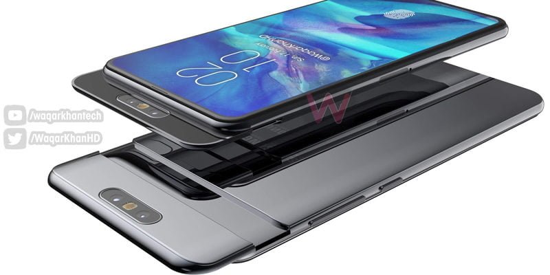 Slider w Samsung Galaxy A90, fot. Waqar Khan