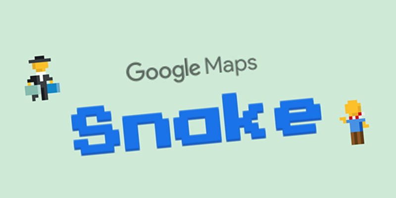 Snake w Google Maps