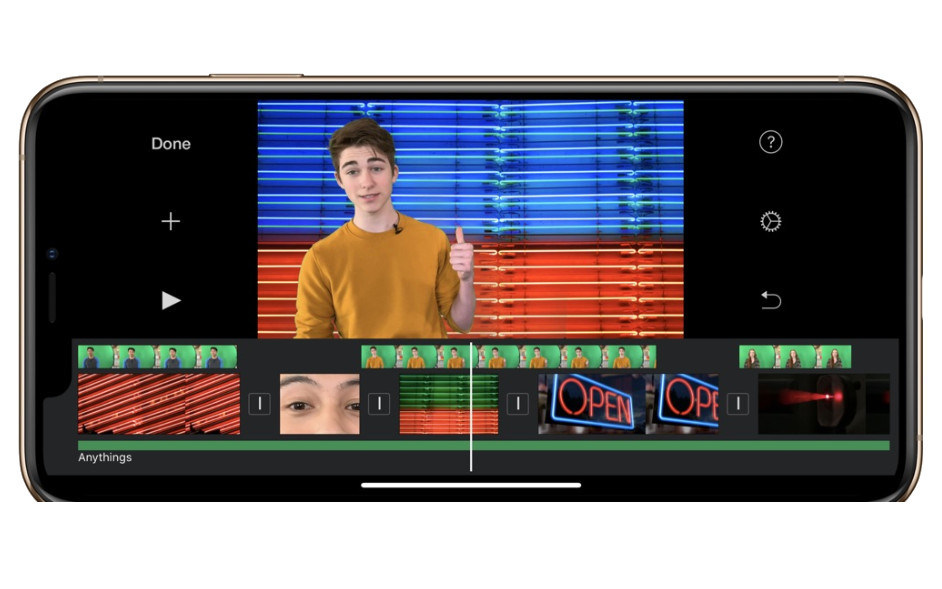 iMovie dla iOS dostaje opcję „green screen”