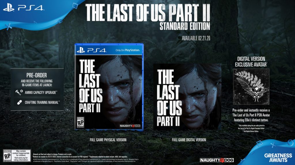 The Last of Us 2 Standard Edition