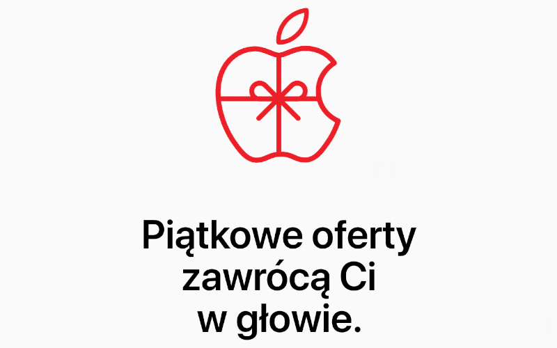 Black Friday: Apple rozdaje karty upominkowe o wartości 800 zł